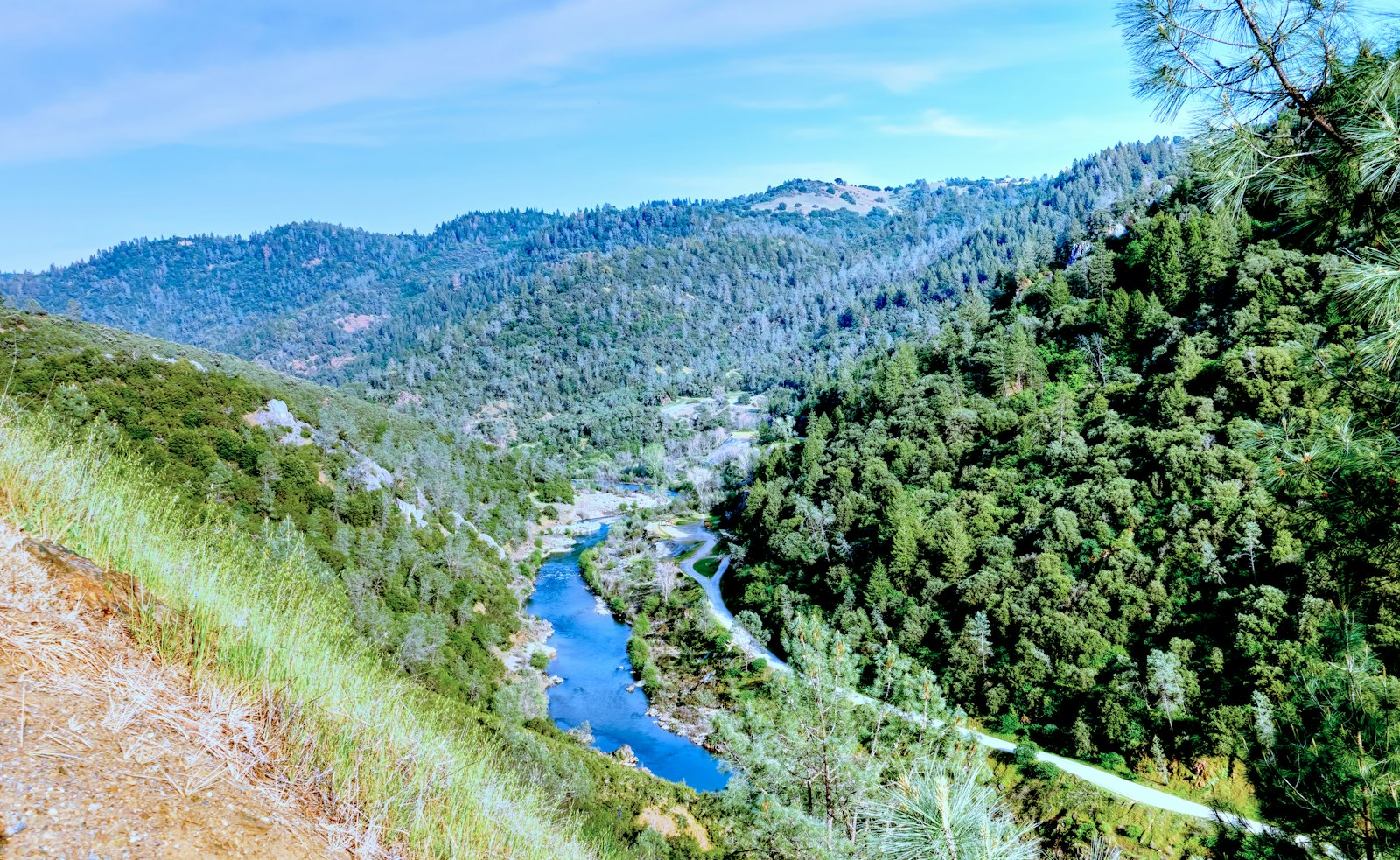 River canyon at Auburn State Recreation Area